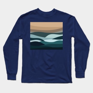 Stormy Sea Long Sleeve T-Shirt